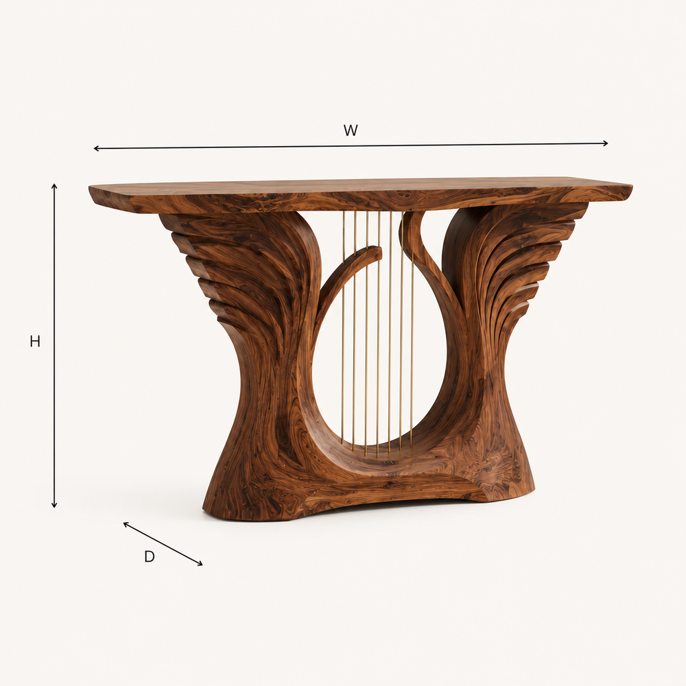 Rowan Hollow Form Console Table - Design 493 - product image 11