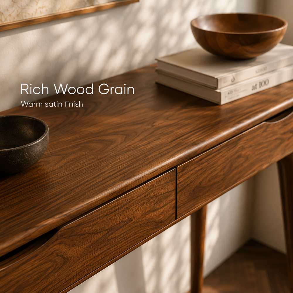 Brielle Sculpted Hall Console Table - Design 494 - product image 05
