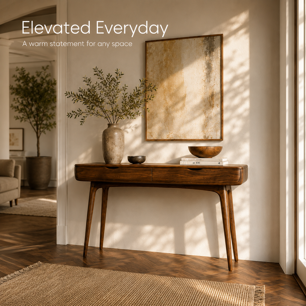 Brielle Sculpted Hall Console Table - Design 494 - product image 10
