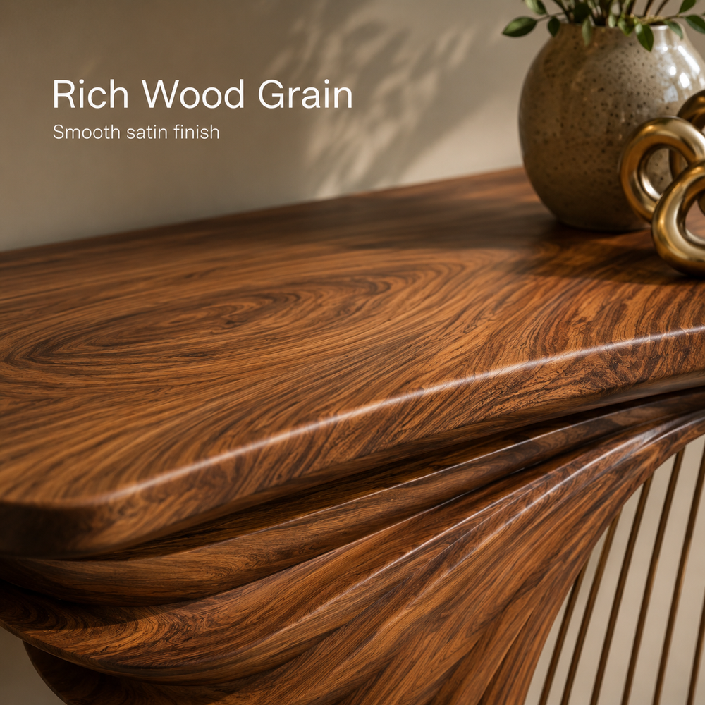 Orin Organic Modern Console Table - Design 495 - product image 05