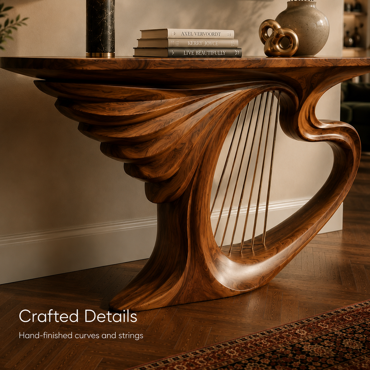 Orin Organic Modern Console Table - Design 495 - product image 06