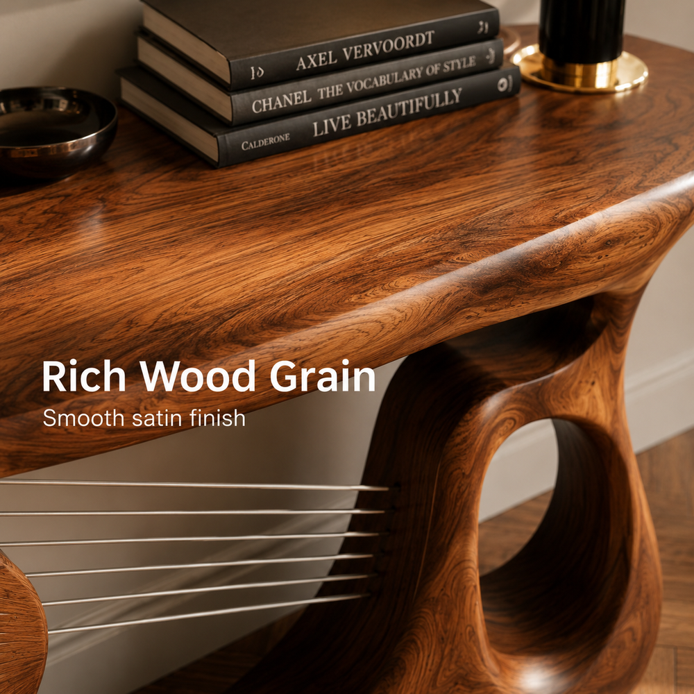 Selene Rounded Foyer Console Table - Design 496 - product image 05