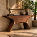 Mira Flow Wood Console Table - Design 498 - main view