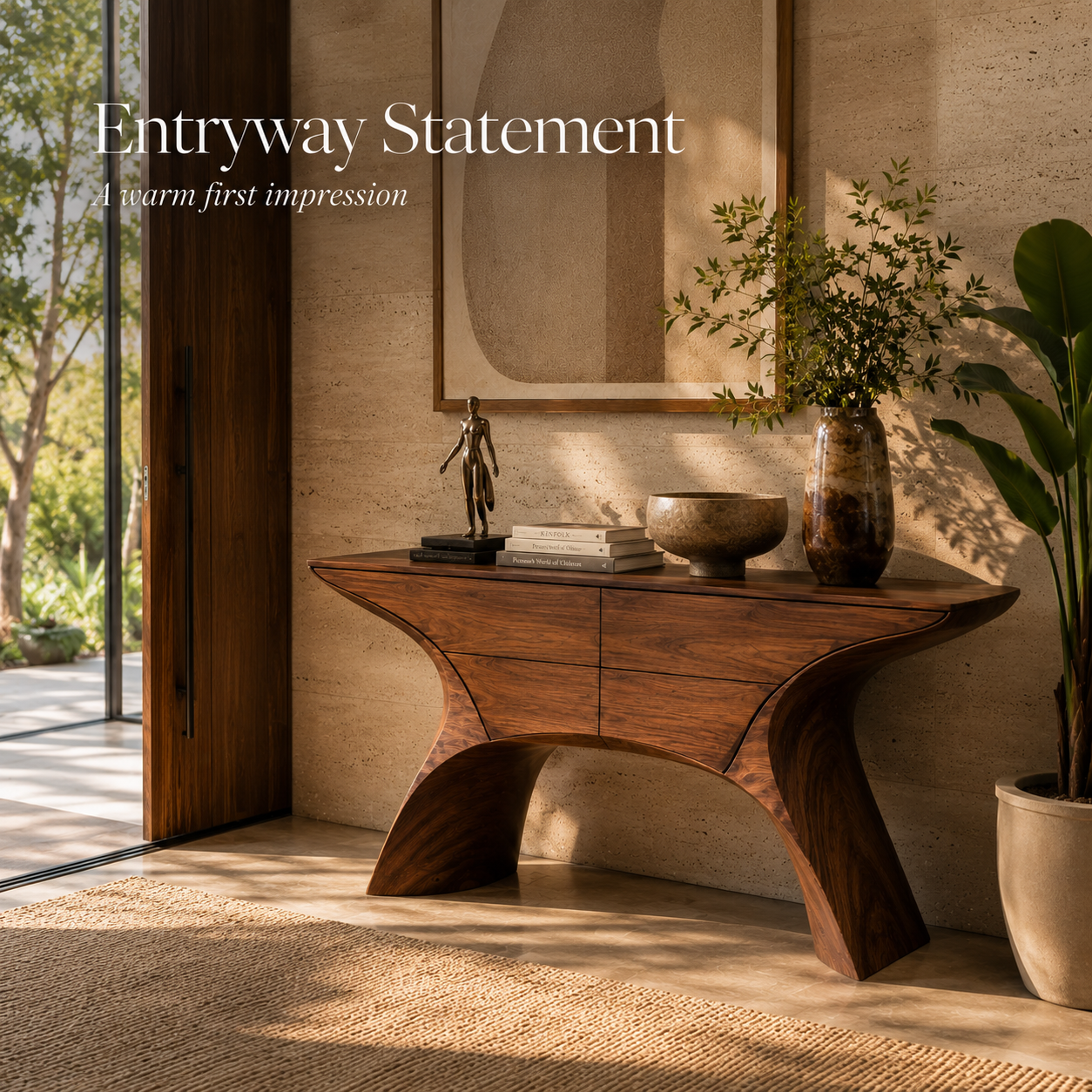 Mira Flow Wood Console Table - Design 498 - product image 08