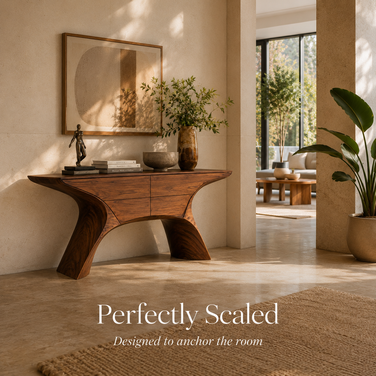 Mira Flow Wood Console Table - Design 498 - product image 10