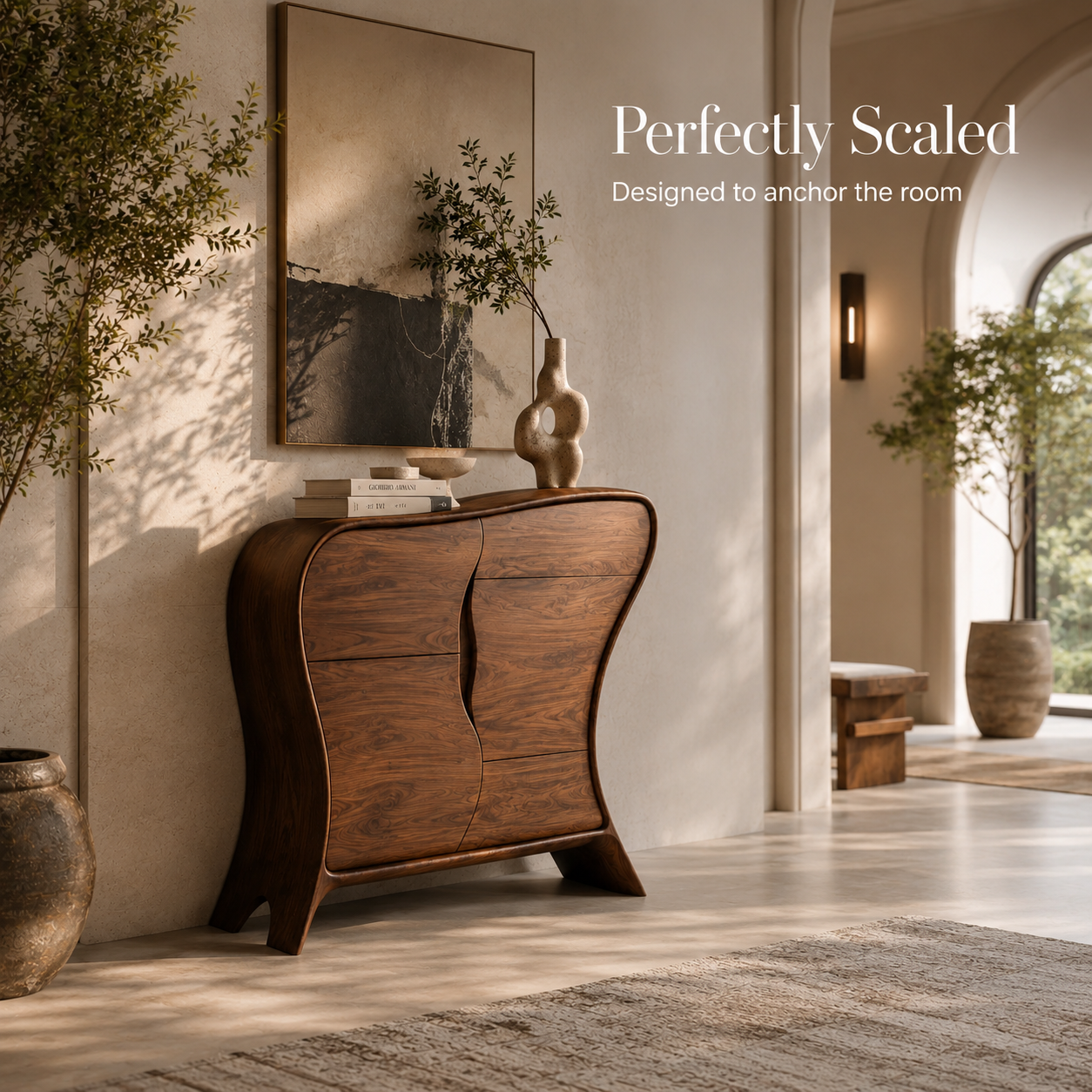 Talia Soft Edge Console Table - Design 499 - product image 04