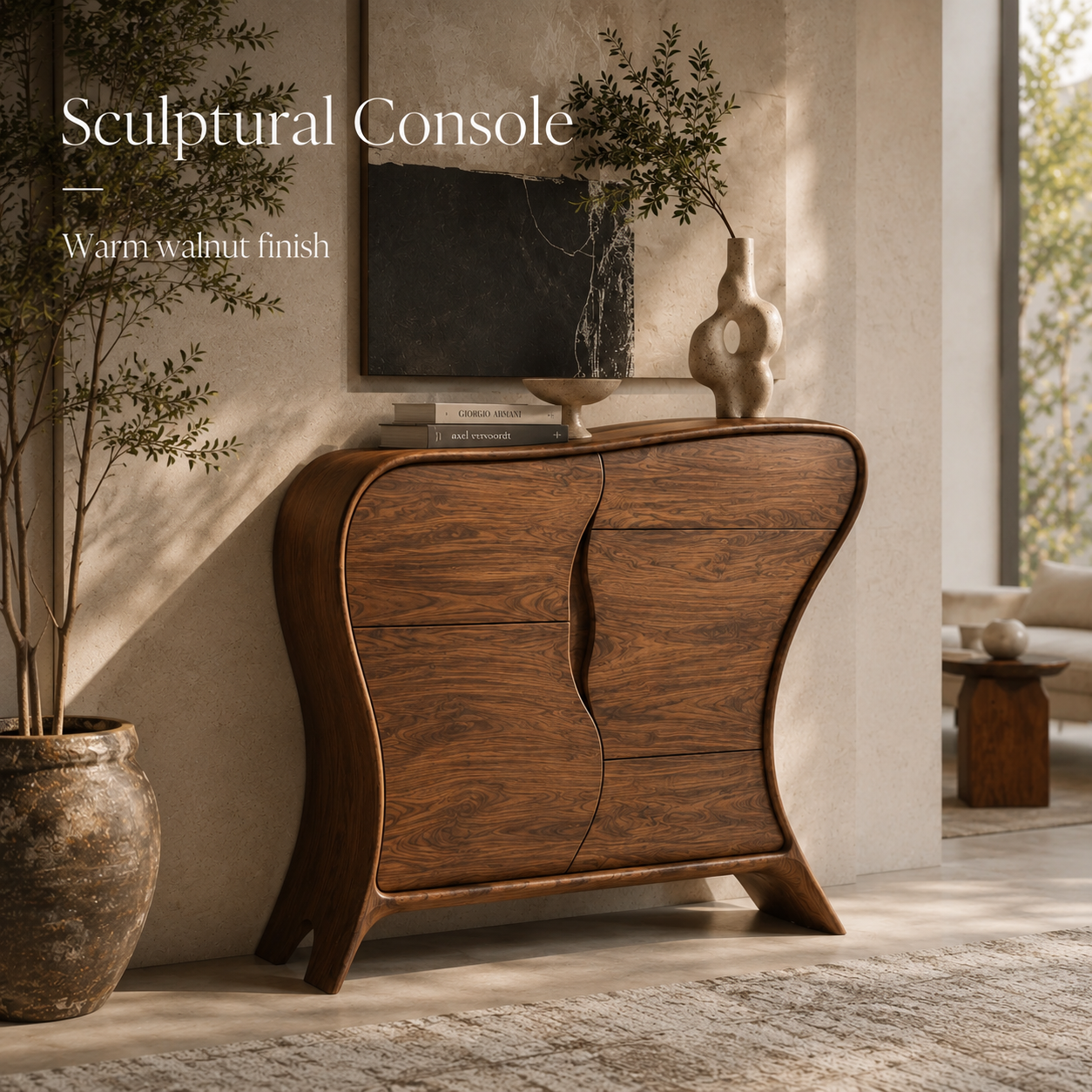 Talia Soft Edge Console Table - Design 499 - product image 10