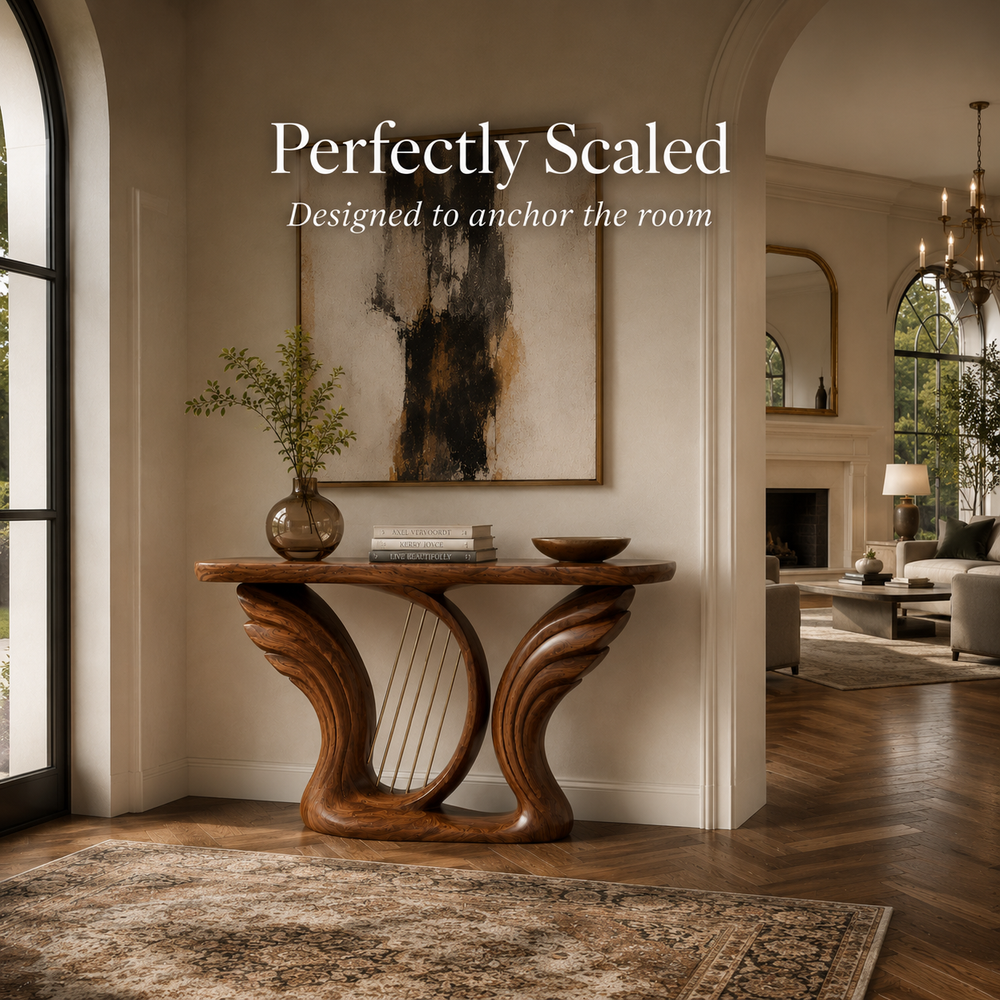 Vale Sculptural Entry Console Table - Design 500 - product image 09