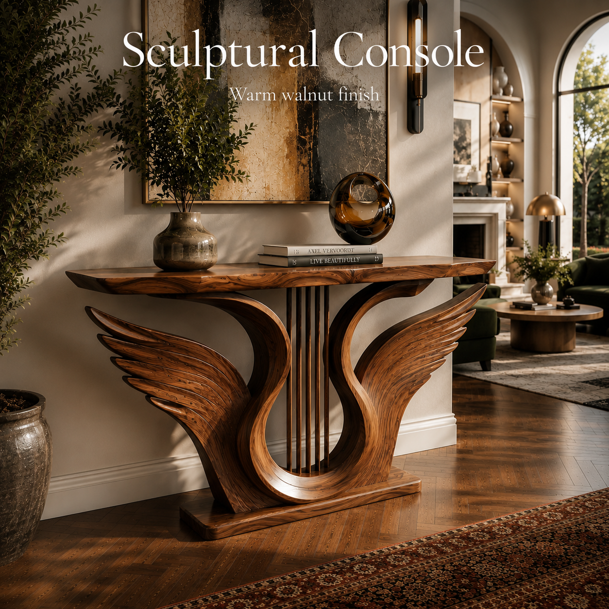 Isla Gallery Rail Console Table - Design 501 - product image 02