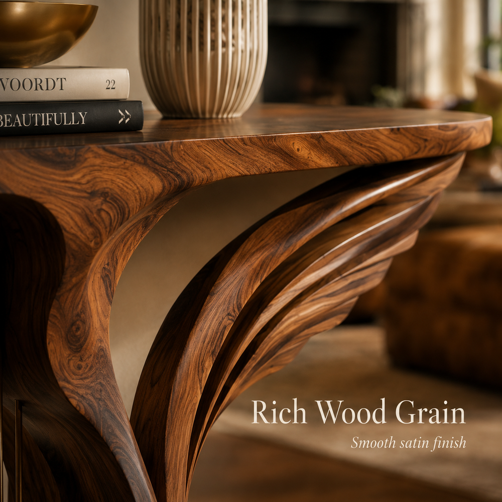 Celine Warm Modern Console Table - Design 502 - product image 05