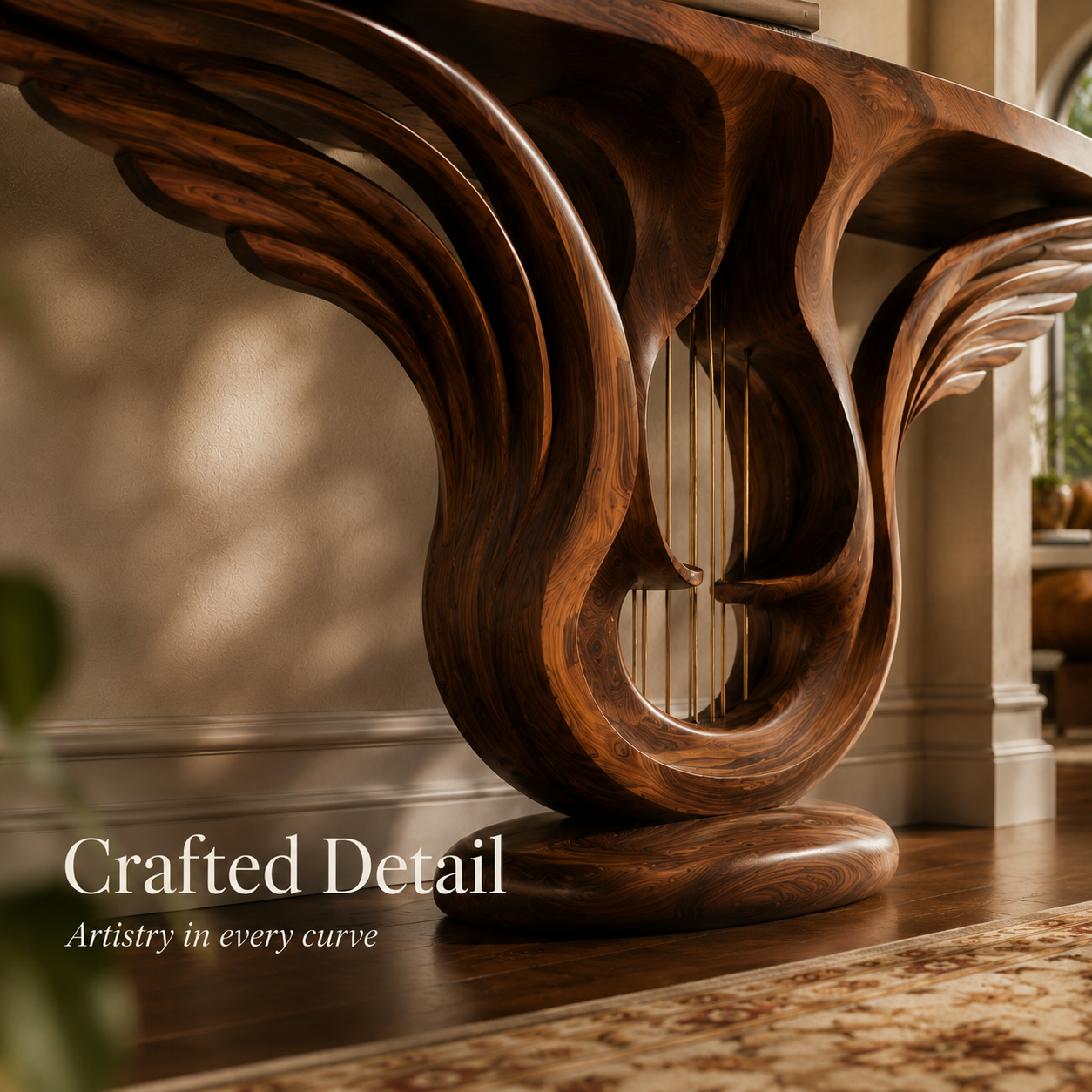 Celine Warm Modern Console Table - Design 502 - product image 06