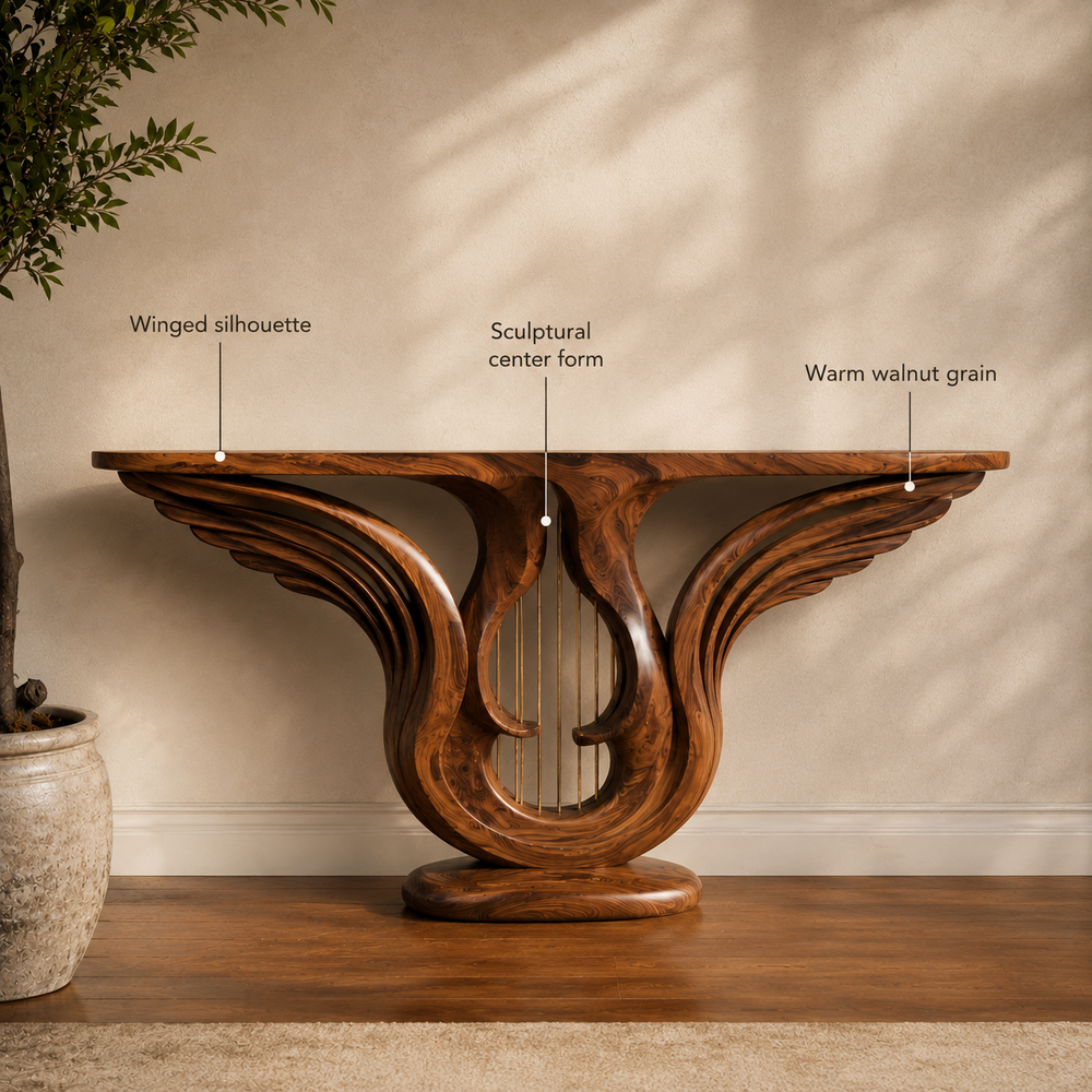 Celine Warm Modern Console Table - Design 502 - product image 08