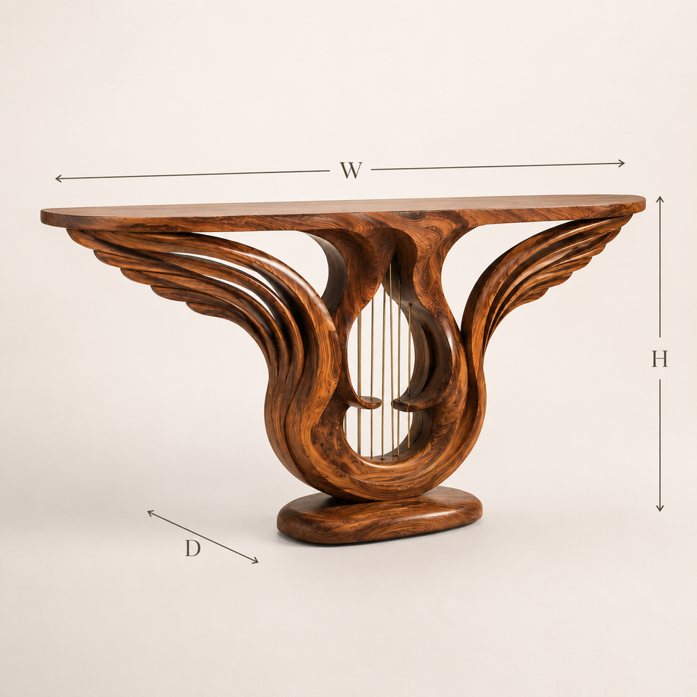 Celine Warm Modern Console Table - Design 502 - product image 09