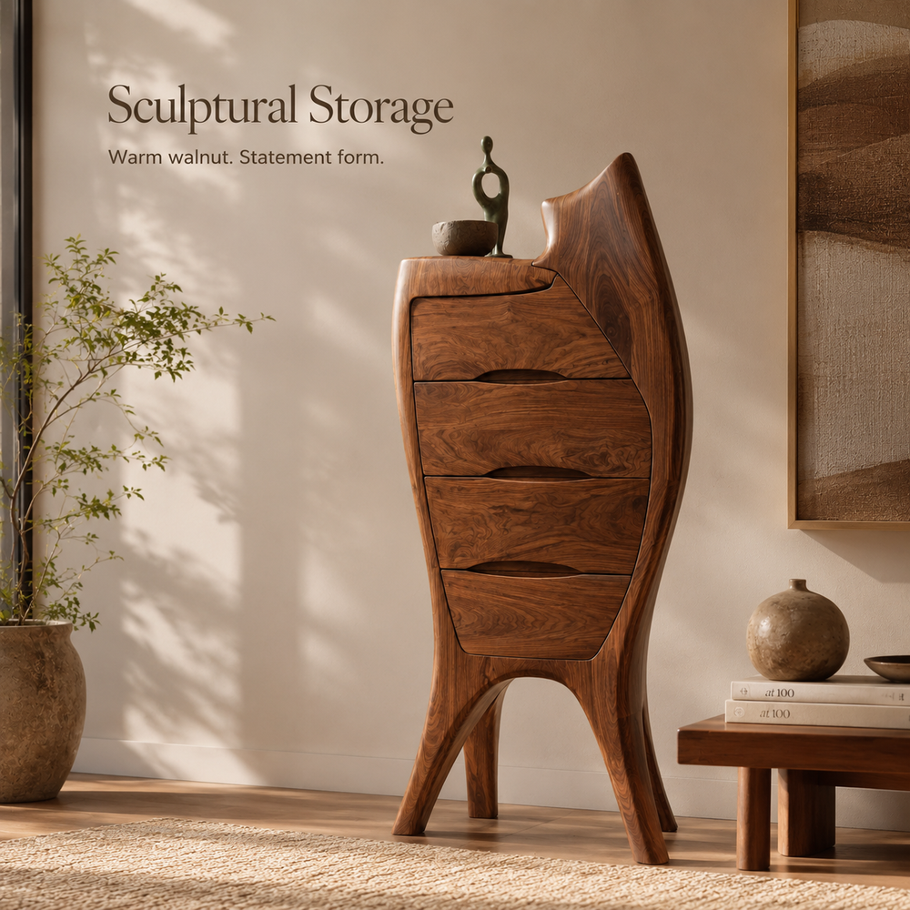 Aurelle Sculptural Console Table - Design 505 - product image 02