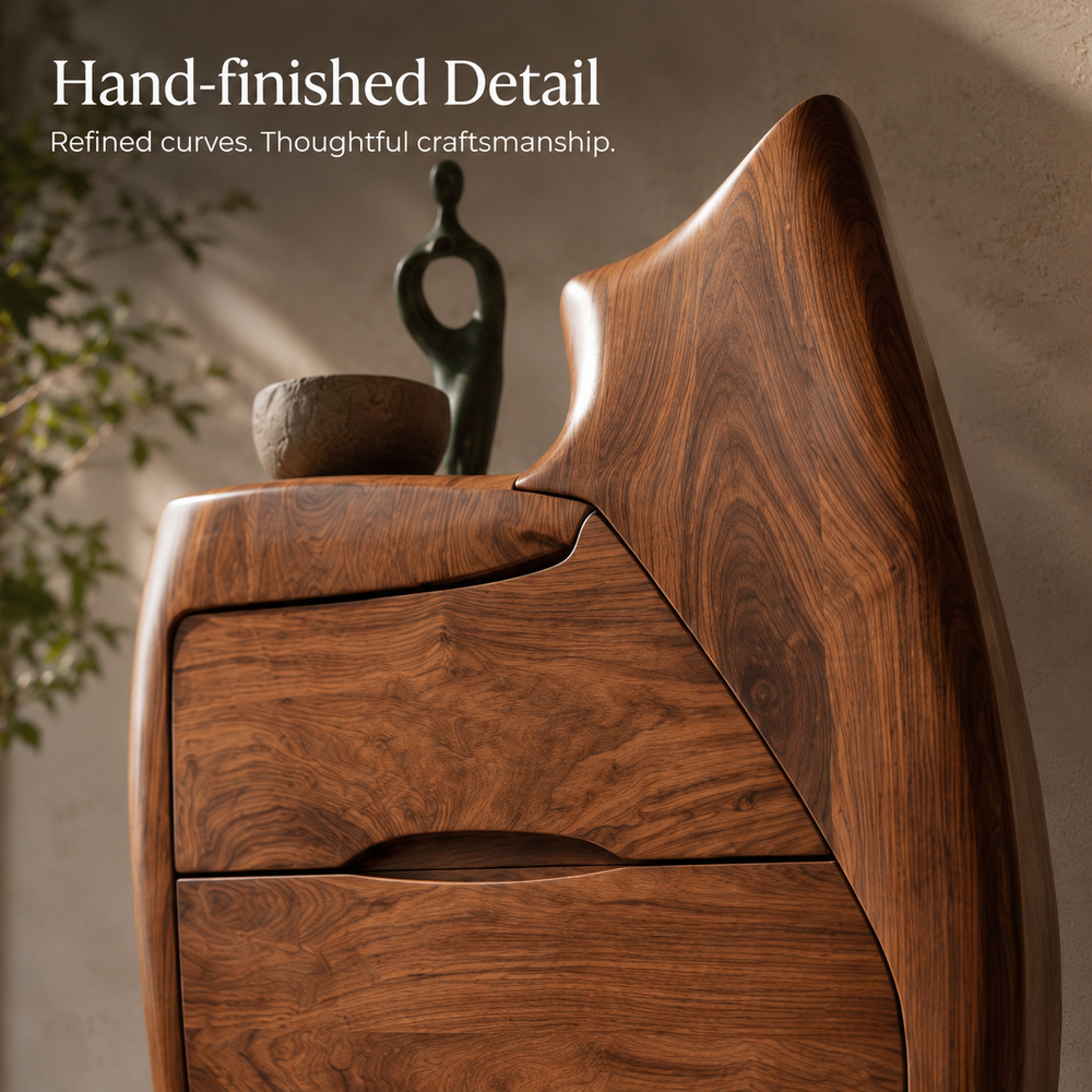 Aurelle Sculptural Console Table - Design 505 - product image 06