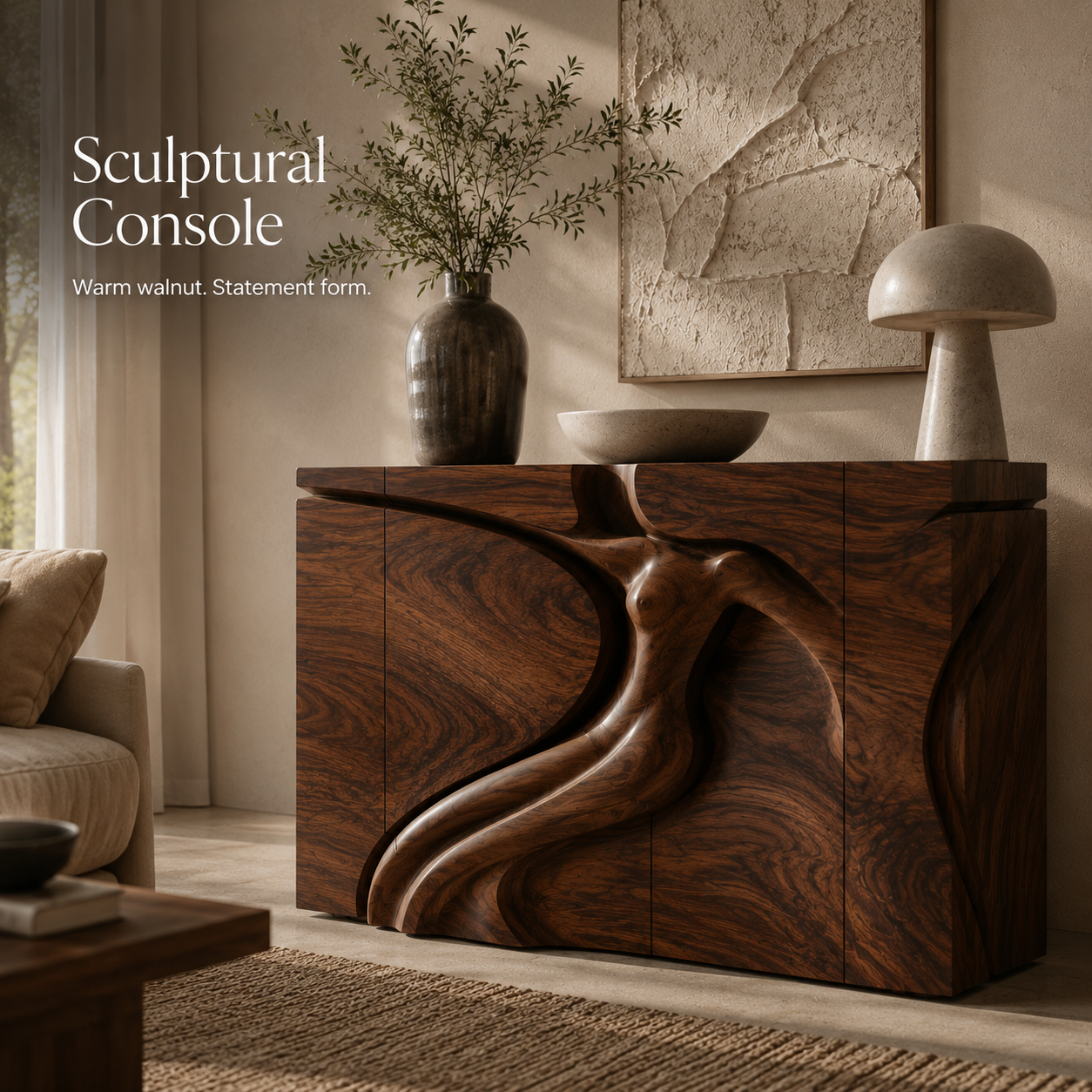 Caldera Organic Hall Console Table - Design 507 - product image 02
