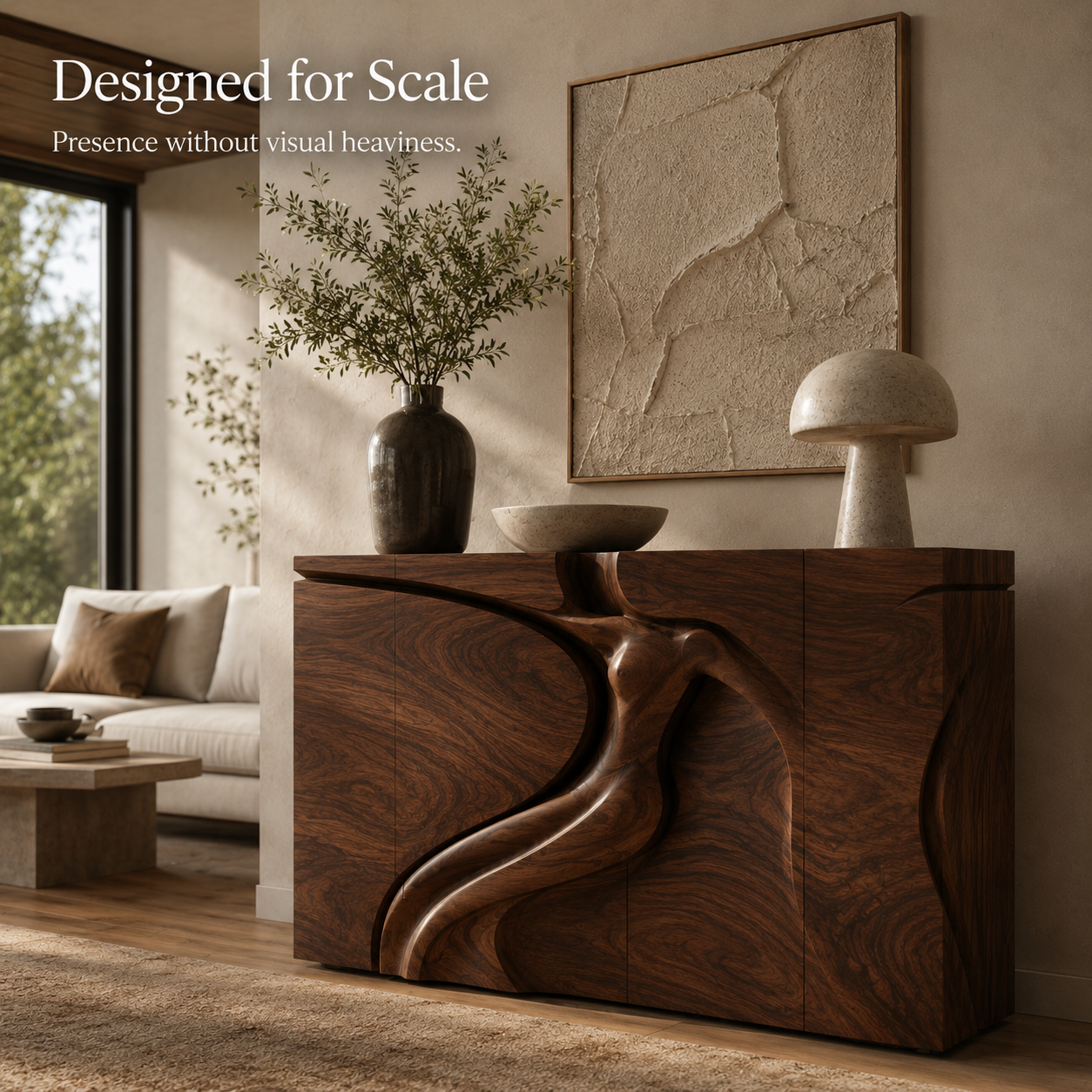 Caldera Organic Hall Console Table - Design 507 - product image 04