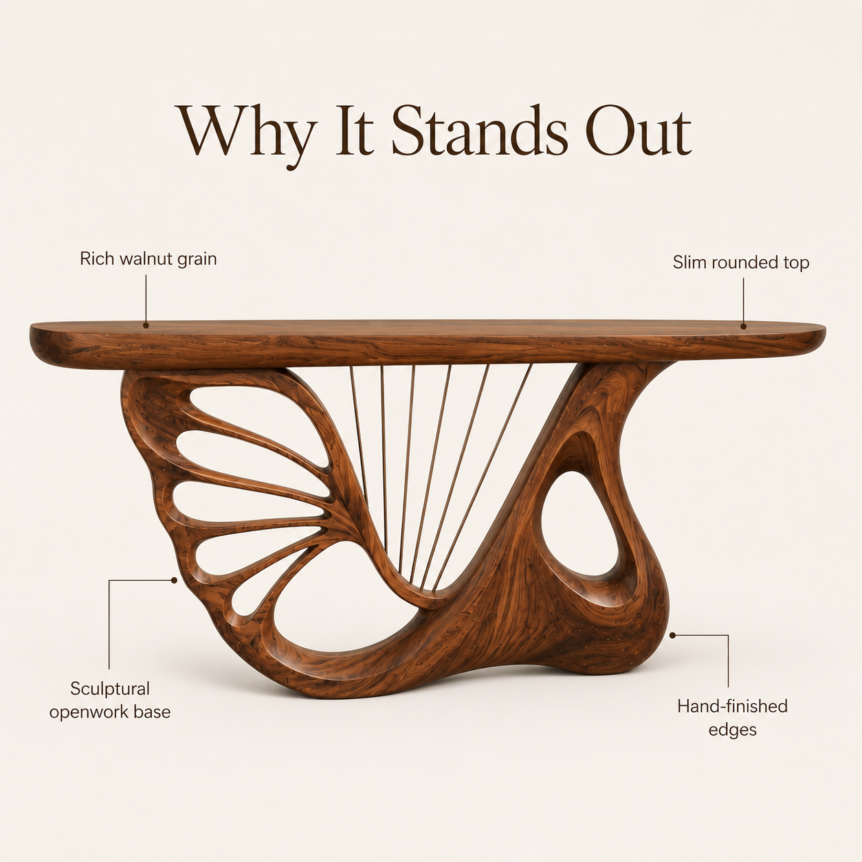 Elara Gallery Console Table - Design 509 - product image 08