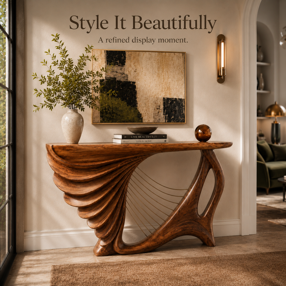 Veyra Soft Curve Console Table - Design 510 - product image 07