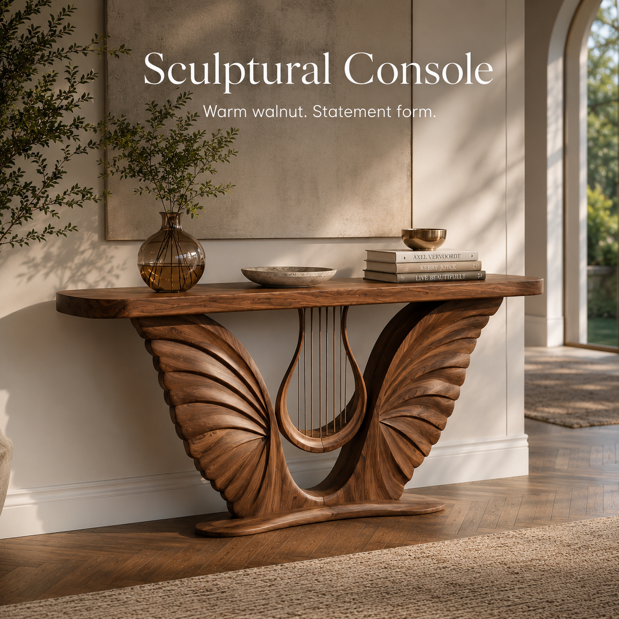 Nolan Arc Entry Console Table - Design 511 - product image 02