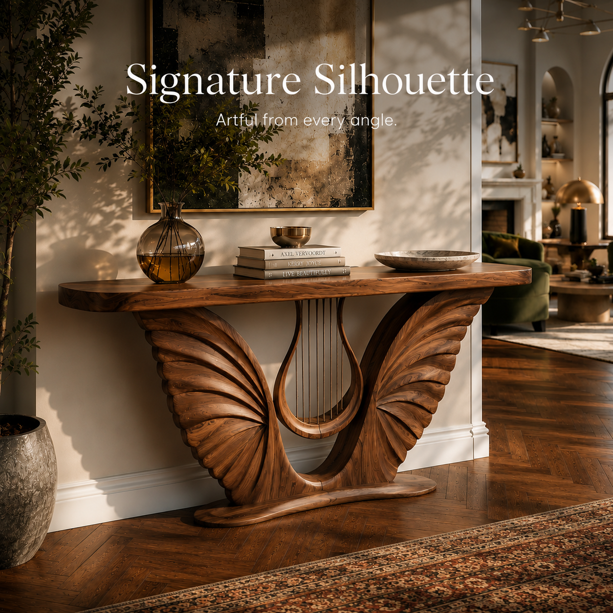 Nolan Arc Entry Console Table - Design 511 - product image 03