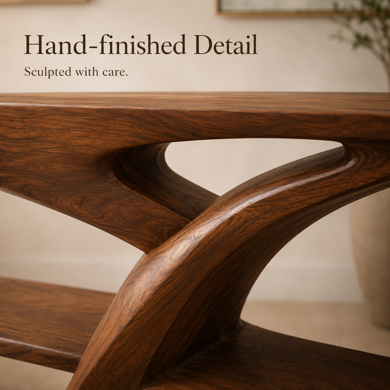 Liora Warm Walnut Console Table - Design 512 - product image 03