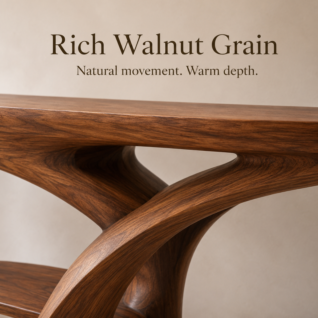 Liora Warm Walnut Console Table - Design 512 - product image 05