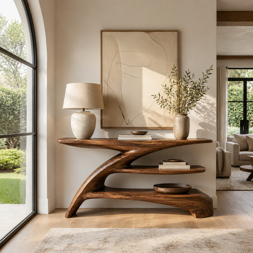 Rowan Hollow Form Console Table - Design 513 - main view