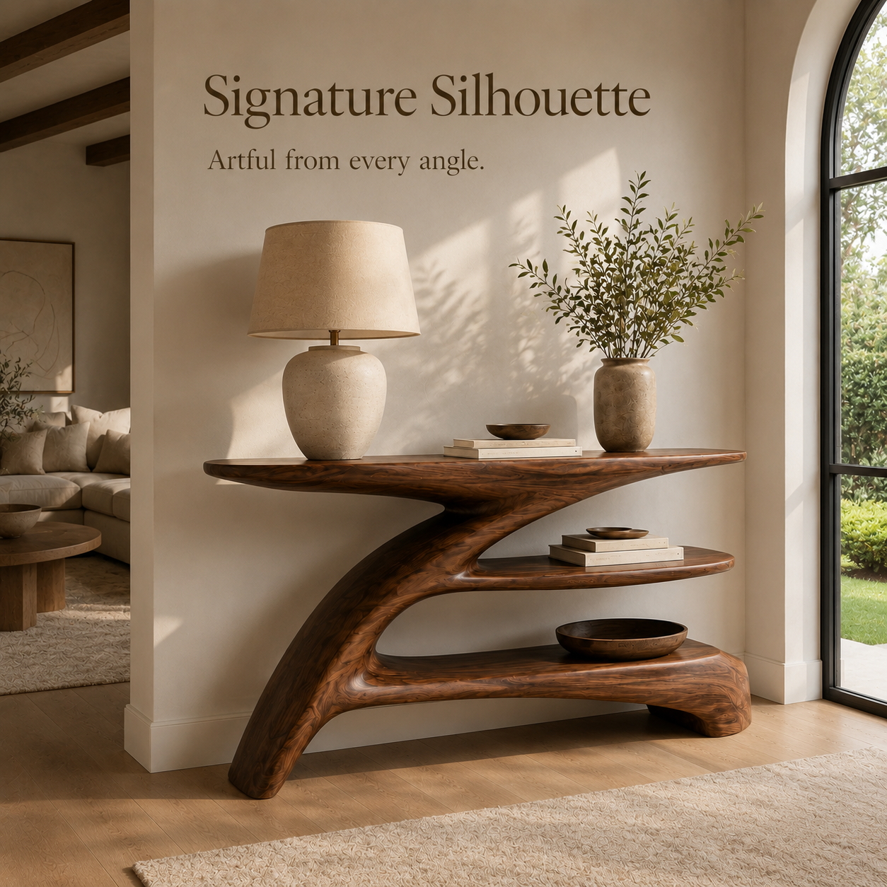 Rowan Hollow Form Console Table - Design 513 - product image 03