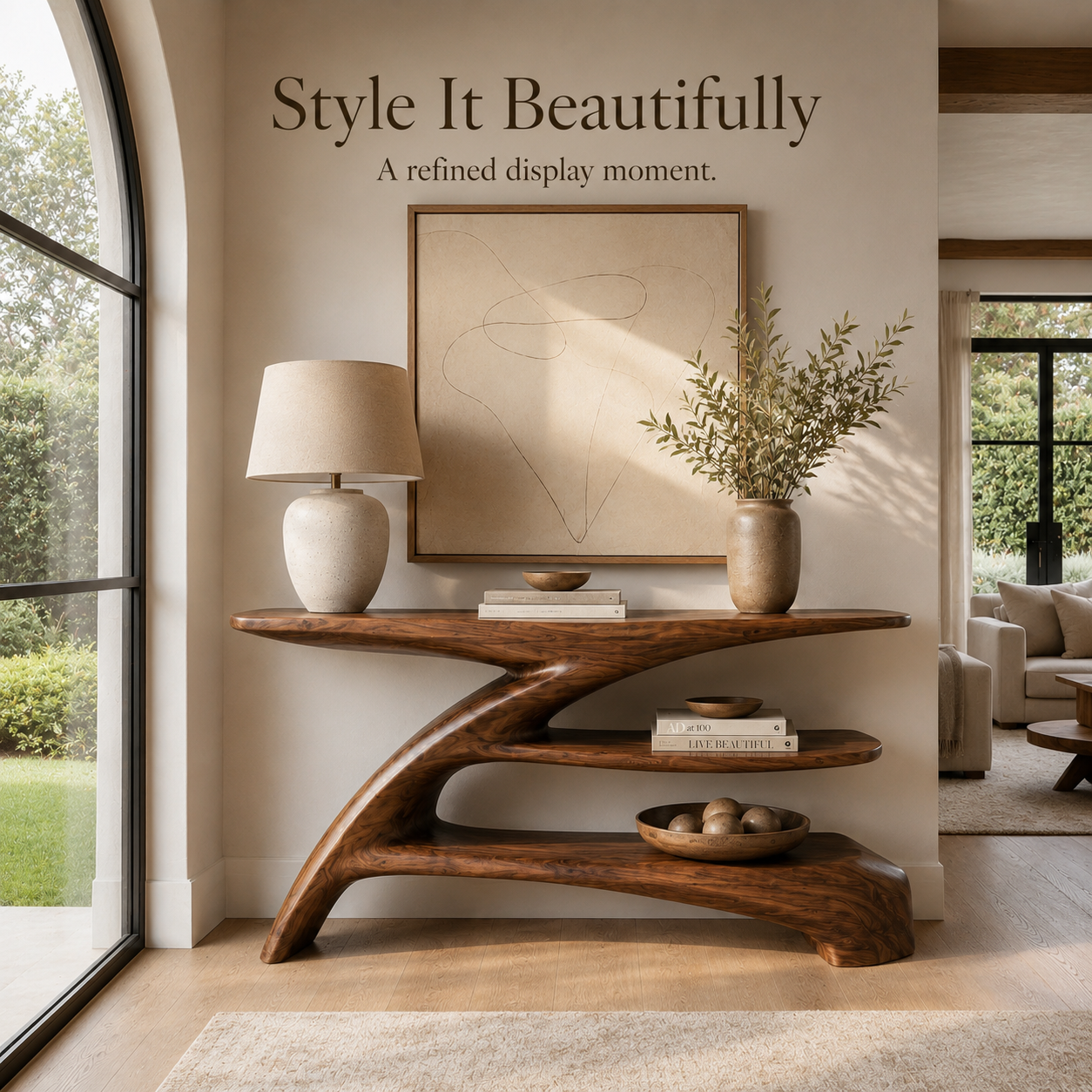 Rowan Hollow Form Console Table - Design 513 - product image 07
