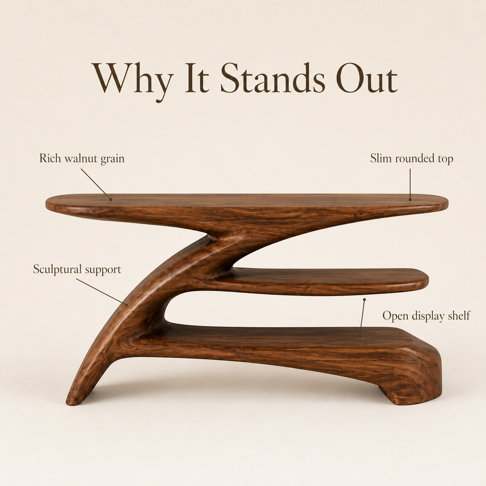 Rowan Hollow Form Console Table - Design 513 - product image 08