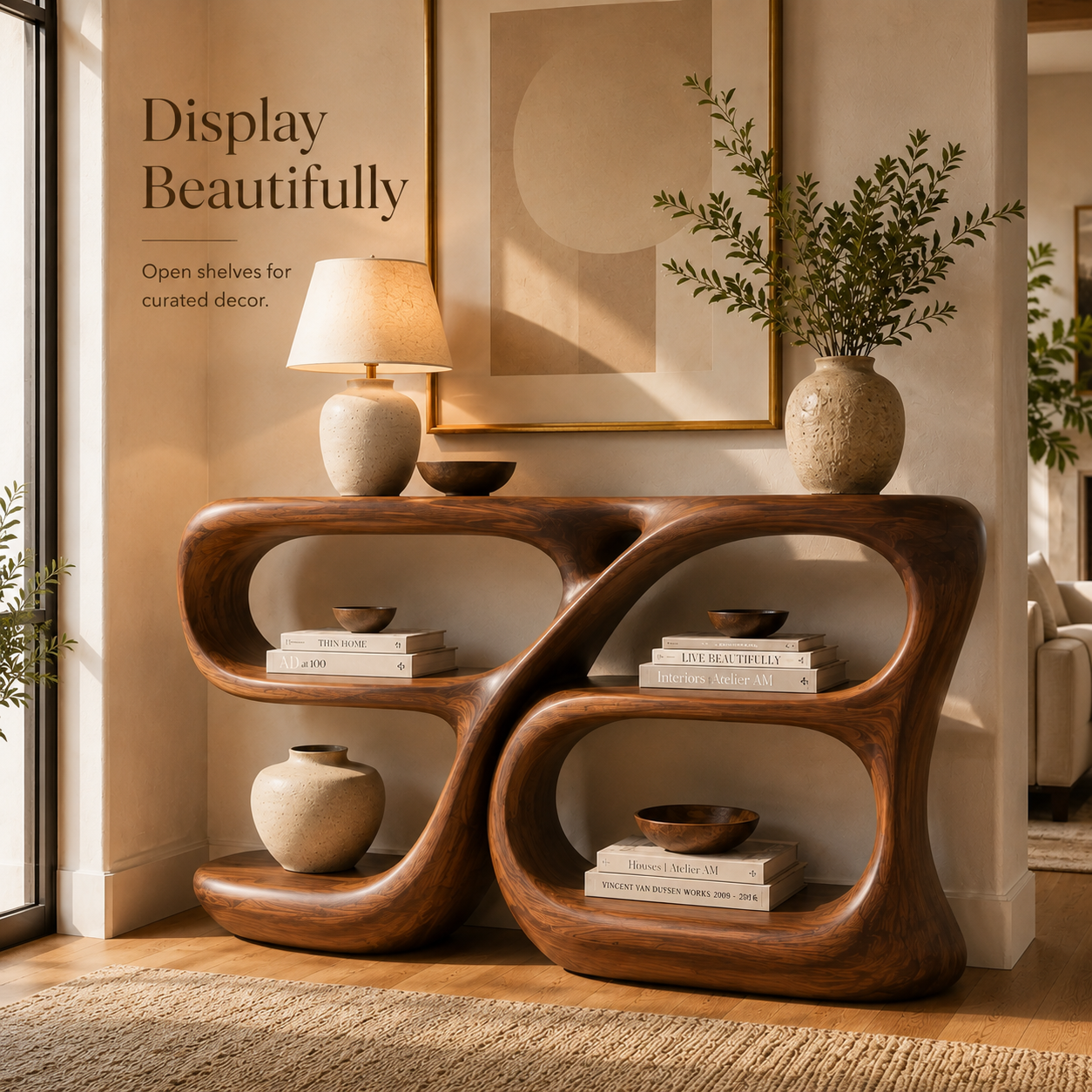 Orin Organic Modern Console Table - Design 515 - product image 06