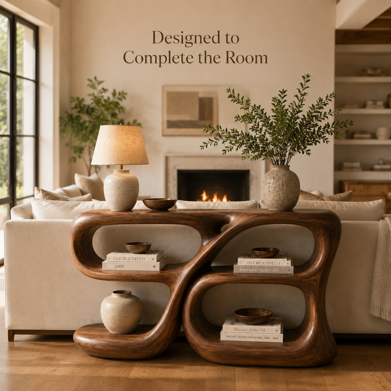 Orin Organic Modern Console Table - Design 515 - product image 10