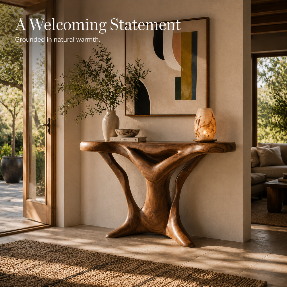 Mira Flow Wood Console Table - Design 518 - product image 04