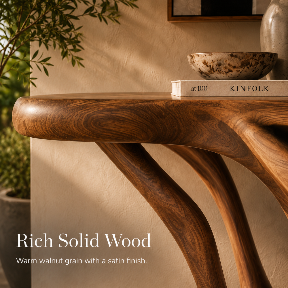 Mira Flow Wood Console Table - Design 518 - product image 05