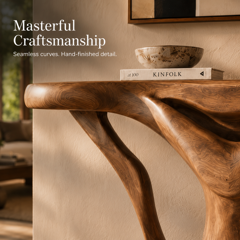 Mira Flow Wood Console Table - Design 518 - product image 06