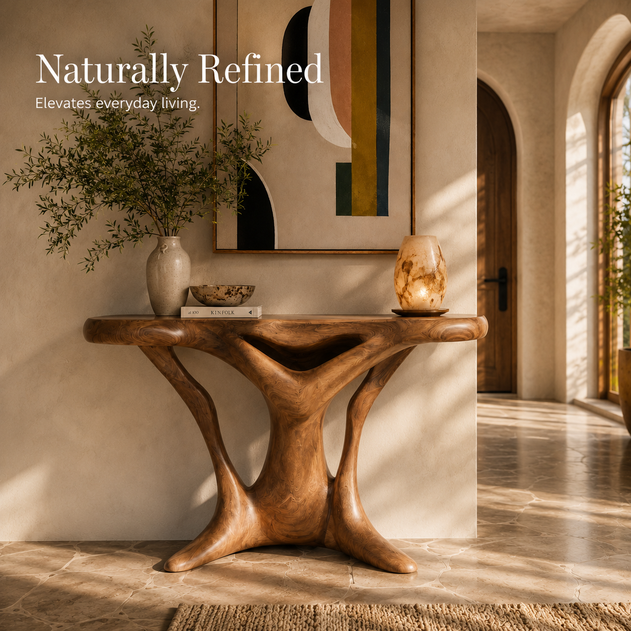 Mira Flow Wood Console Table - Design 518 - product image 10