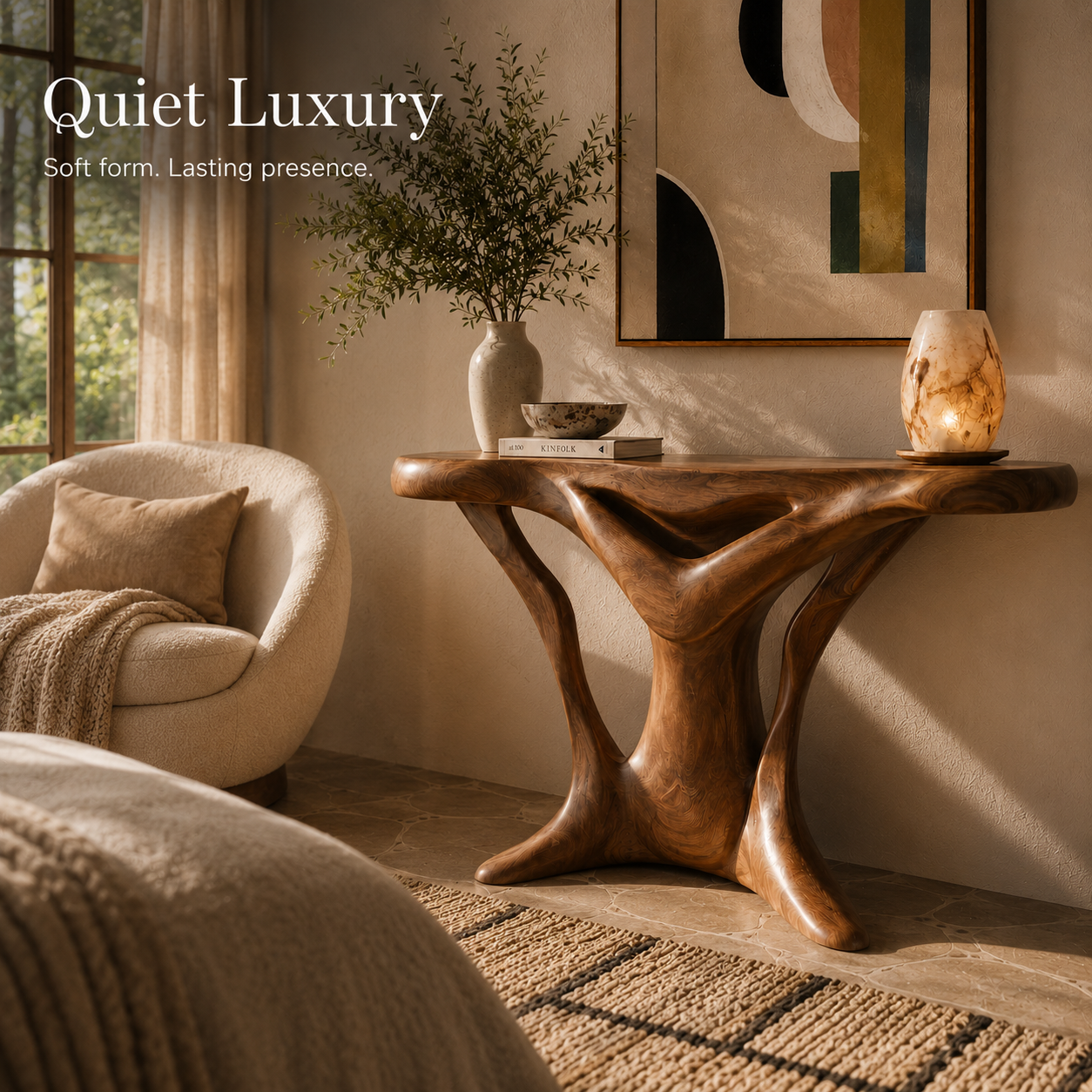 Mira Flow Wood Console Table - Design 518 - product image 11