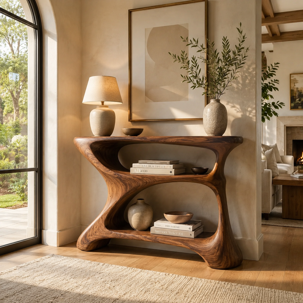 Talia Soft Edge Console Table - Design 519 - main view