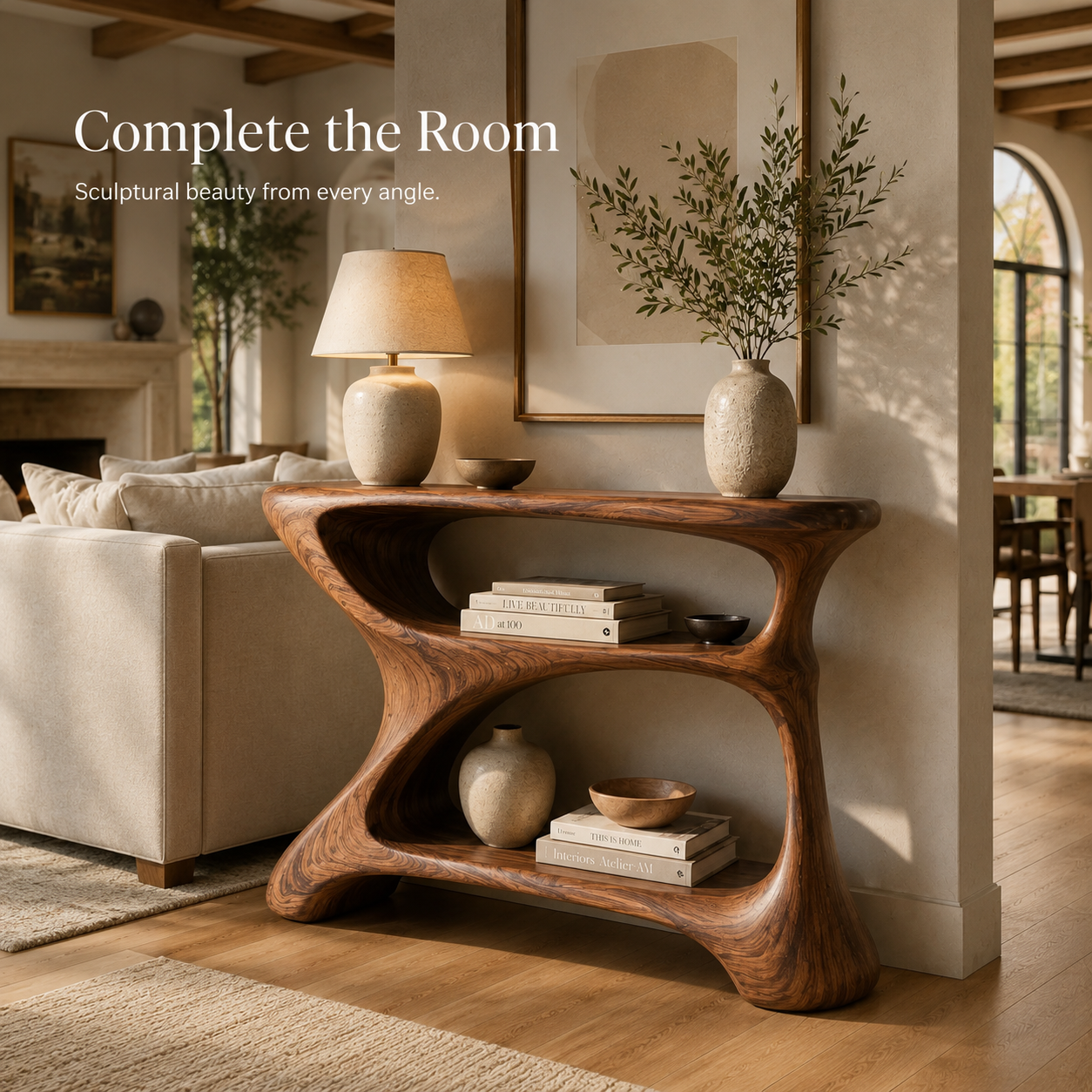 Talia Soft Edge Console Table - Design 519 - product image 06