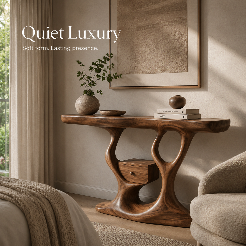 Vale Sculptural Entry Console Table - Design 520 - product image 03