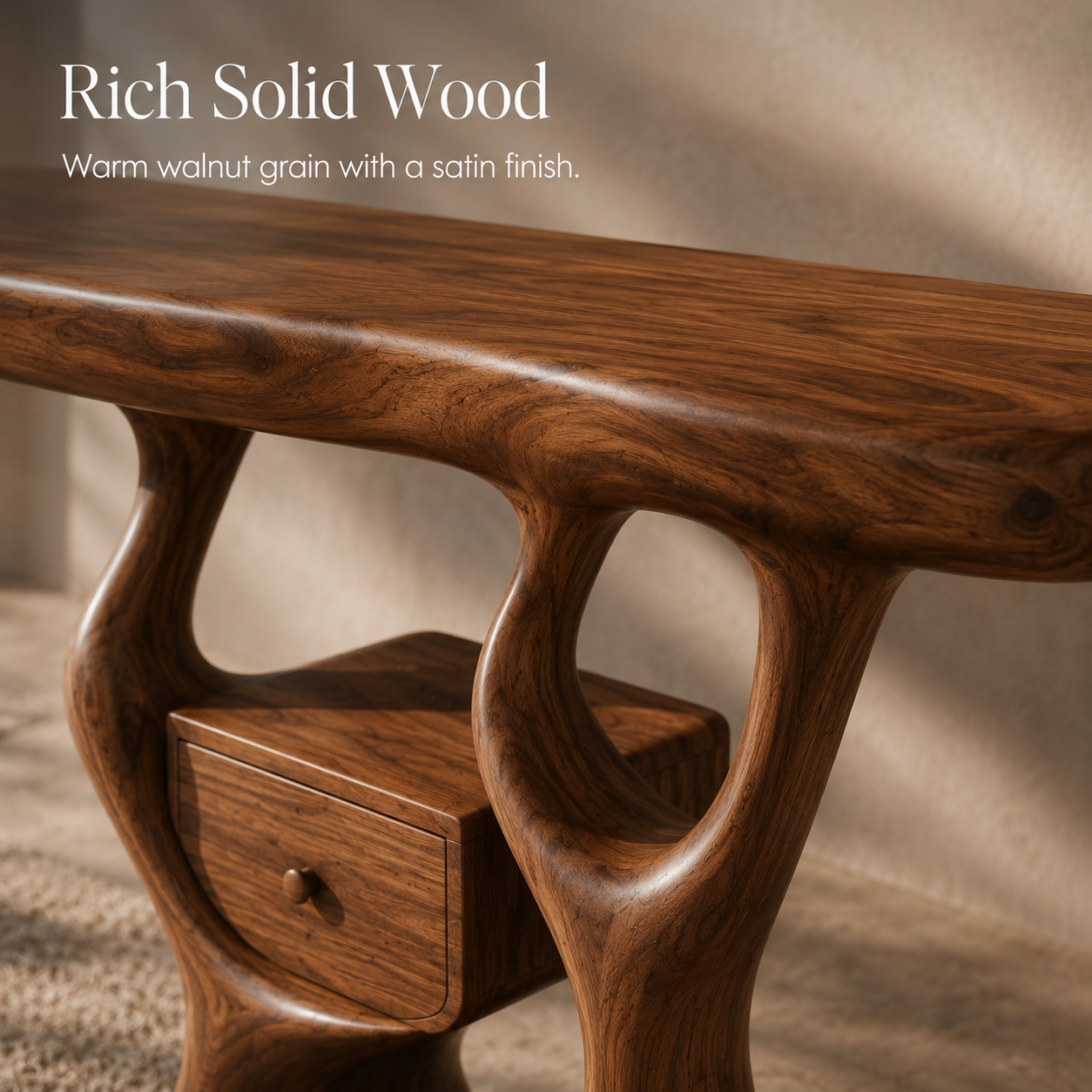 Vale Sculptural Entry Console Table - Design 520 - product image 04