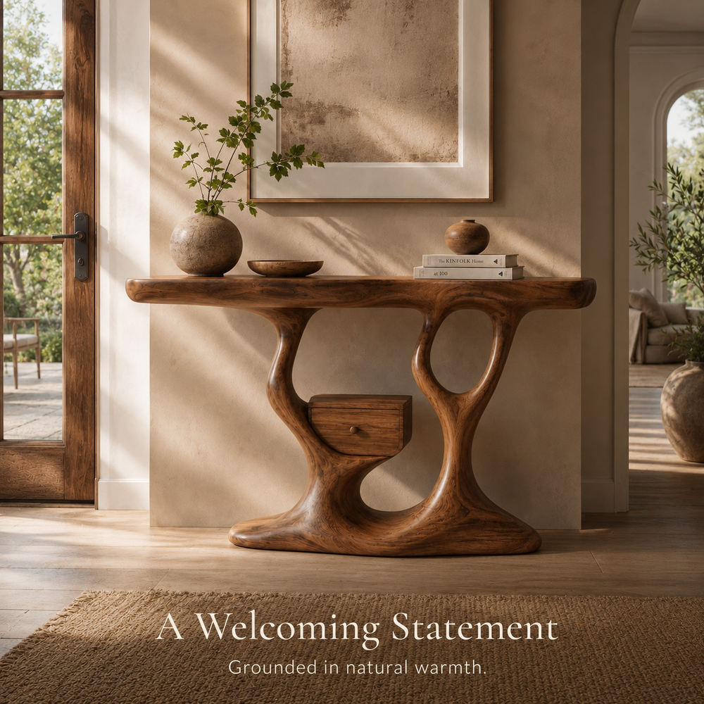 Vale Sculptural Entry Console Table - Design 520 - product image 10