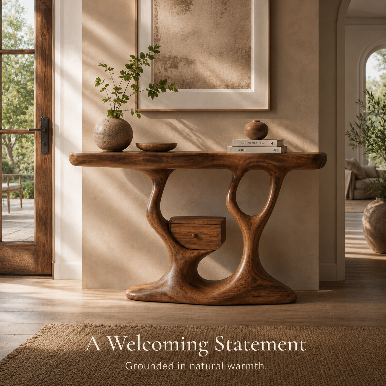 Vale Sculptural Entry Console Table - Design 520 - product image 10