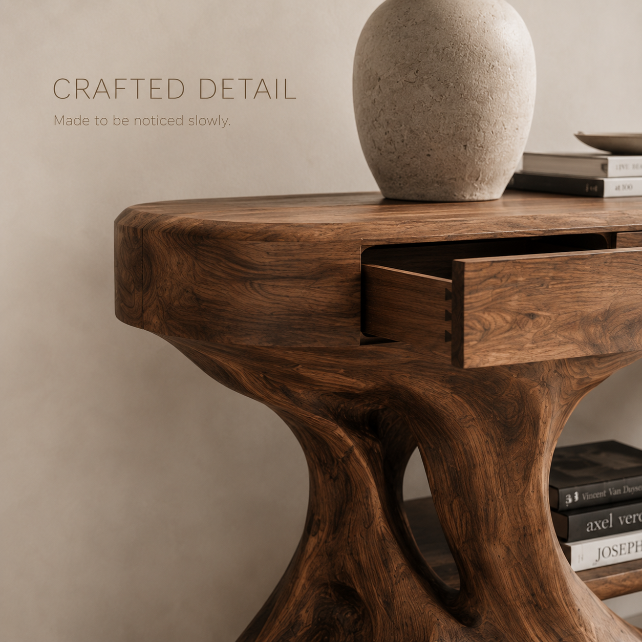 Aurelle Sculptural Console Table - Design 521 - product image 06
