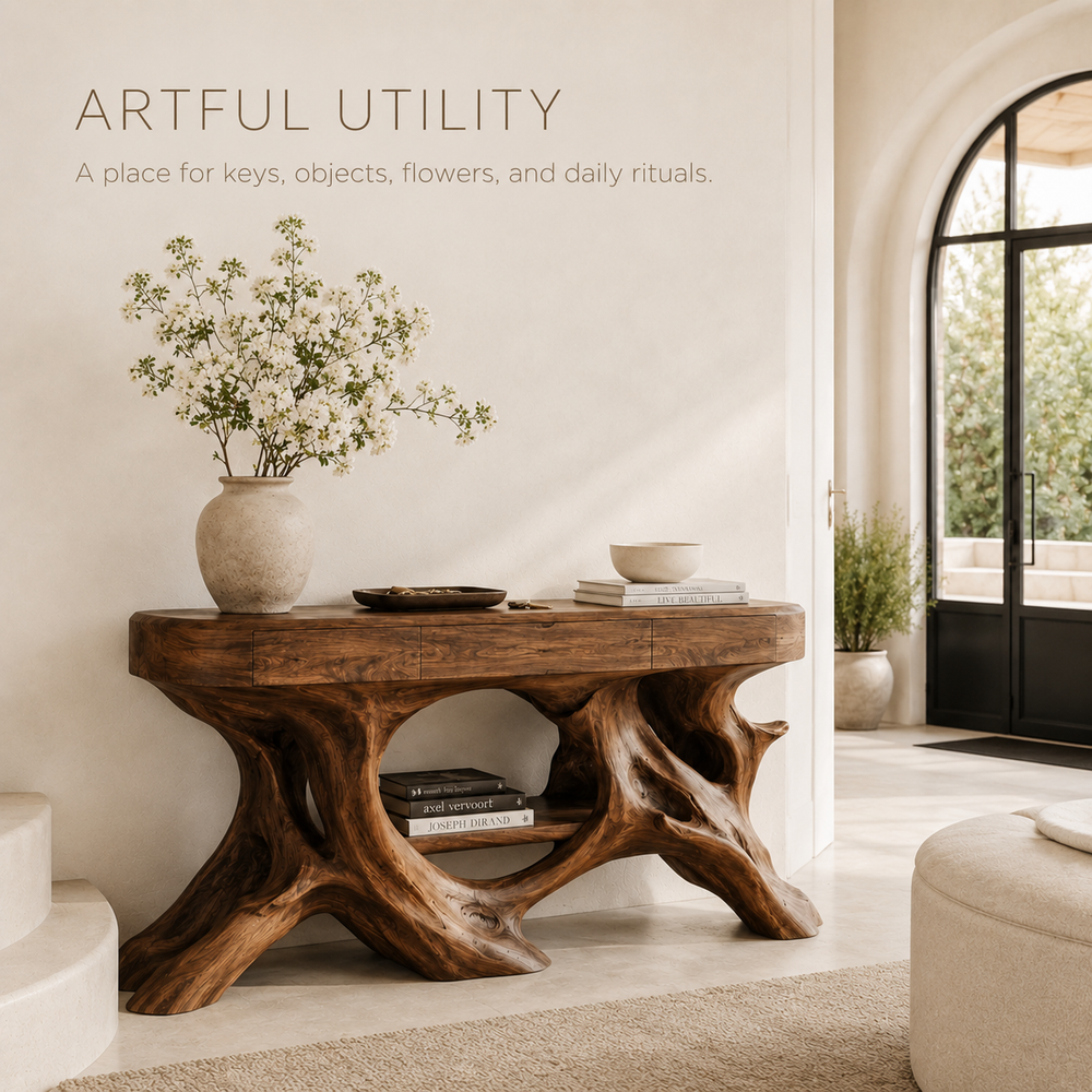 Aurelle Sculptural Console Table - Design 521 - product image 07