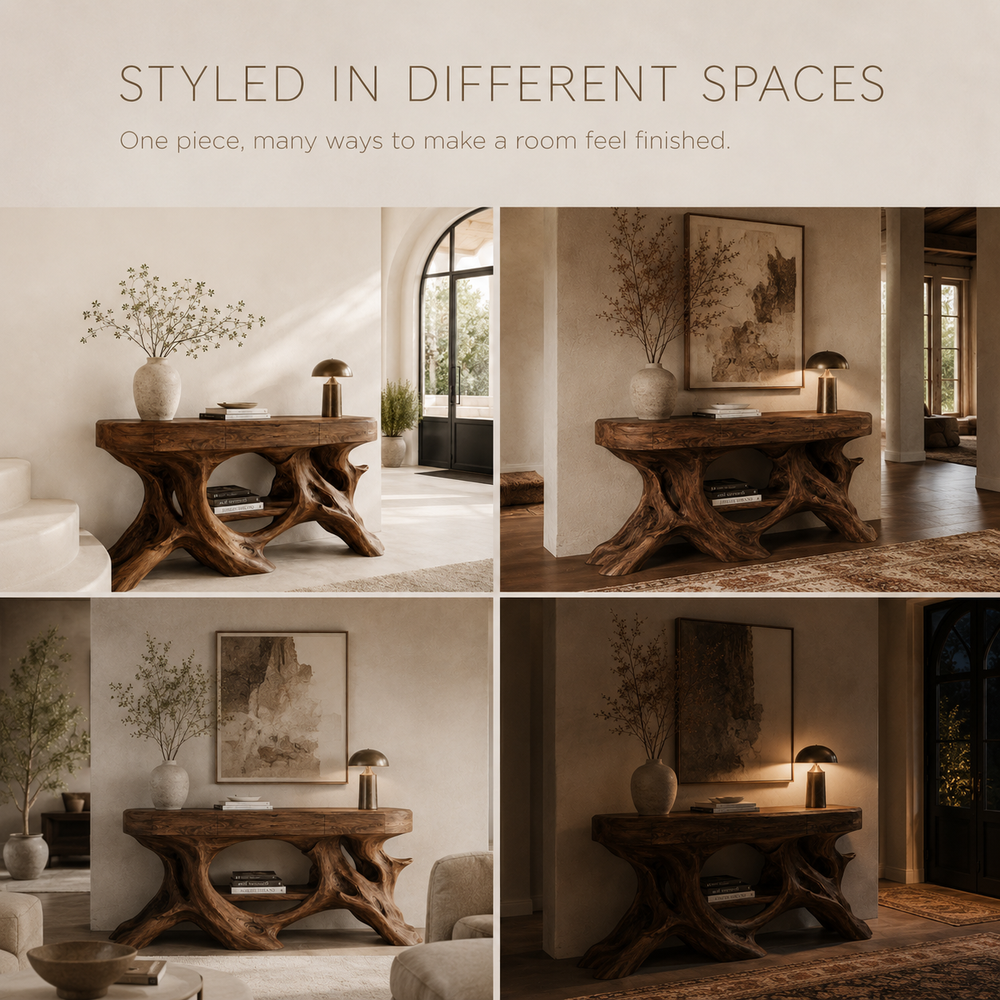 Aurelle Sculptural Console Table - Design 521 - product image 10