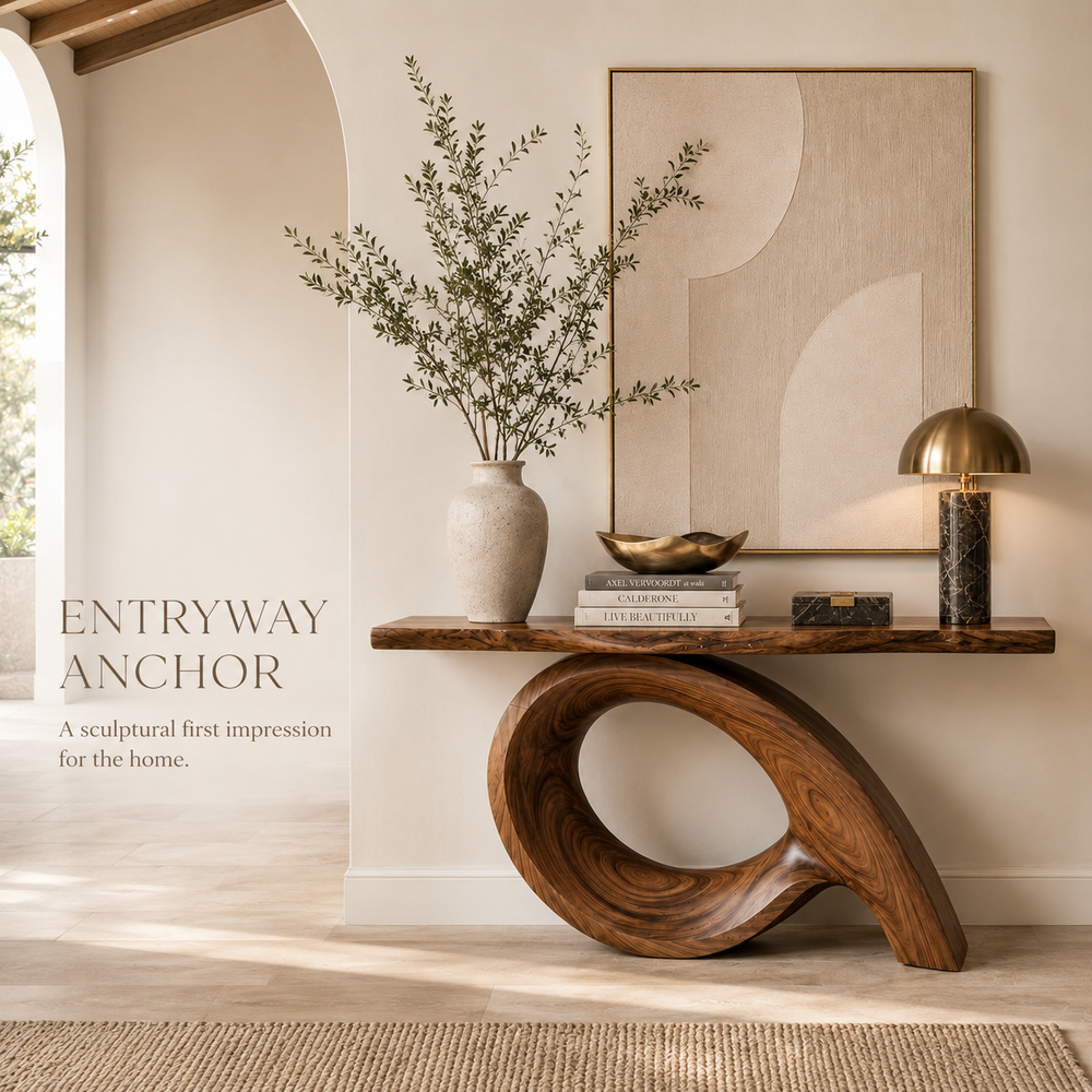 Caldera Organic Hall Console Table - Design 523 - product image 02