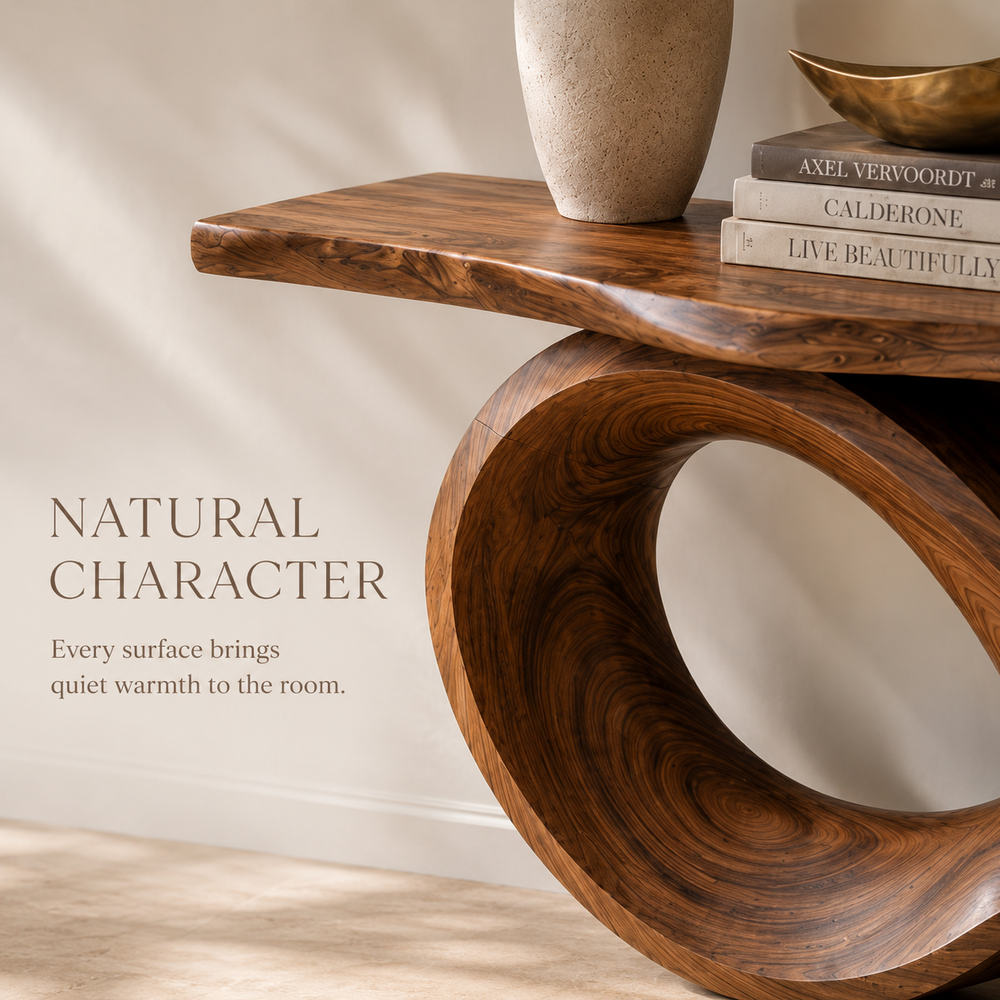 Caldera Organic Hall Console Table - Design 523 - product image 05
