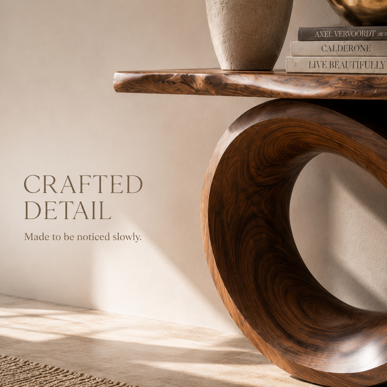 Caldera Organic Hall Console Table - Design 523 - product image 06